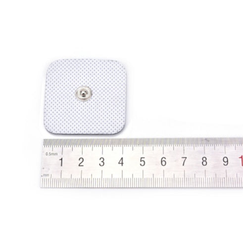 10pcs Units Nerve Stimulator Electrode Pads Tens Electrodes For Tens Digital Therapy Machine Massager 4 X 4cm
