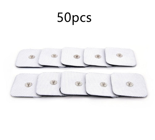 10pcs Units Nerve Stimulator Electrode Pads Tens Electrodes For Tens Digital Therapy Machine Massager 4 X 4cm
