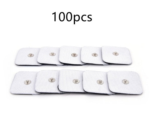10pcs Units Nerve Stimulator Electrode Pads Tens Electrodes For Tens Digital Therapy Machine Massager 4 X 4cm