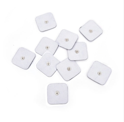 10pcs Units Nerve Stimulator Electrode Pads Tens Electrodes For Tens Digital Therapy Machine Massager 4 X 4cm